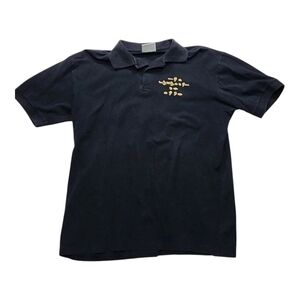 Carla Craft 100% Egyptian Cotton "Egypt" Black Collared Shirt – Unisex 3X